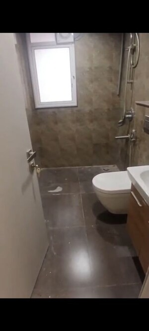 Bathroom in 3 BHK Apartment at Kalpaka Goregaon, Goregaon West – for Rent