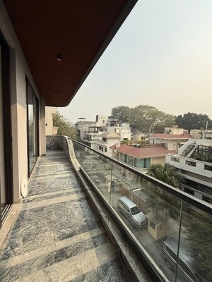 Balcony in 3.5 BHK Builder Floor at Gujranwala Town – for Rent