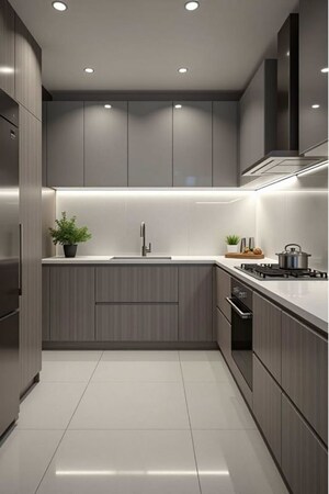 Kitchen in 2 BHK Independent House at Sector 2 – for Rent