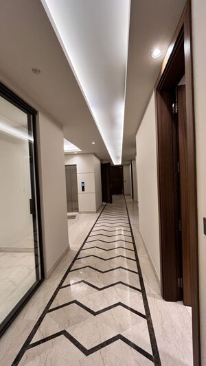 Building Lobby in 4 BHK Builder Floor at Greater Kailash I – for Rent