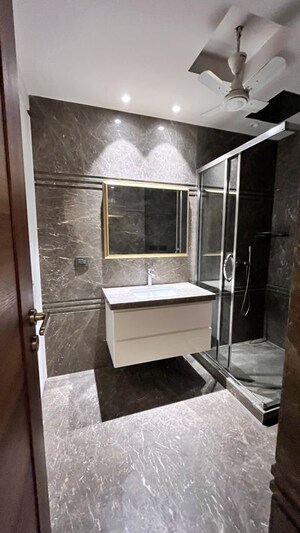 Bathroom in 4 BHK Builder Floor at Greater Kailash I – for Rent