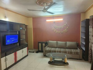 Living Room in 2 BHK Apartment at Tingre Nagar – for Rent