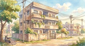  Apartment – Exterior View View at Shirur - for Sale