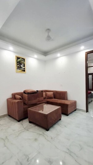Living Room in 1 BHK Apartment at Freedom Fighters Enclave – for Rent