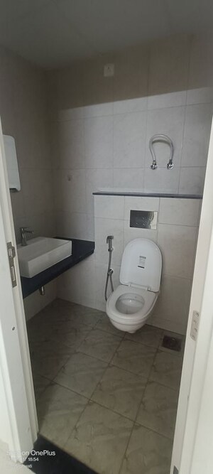 Bathroom in 2 BHK Apartment at Raj Heramba Venkatesh Imperia, Tathawade – for Rent