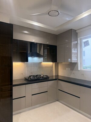 Kitchen in 3 BHK Apartment at Alaknanda Maxxus Eden Estate, Ghazipur – for Sale
