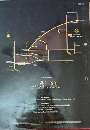 1 BHK Apartment – Map Location View at Dhanori - for Sale
