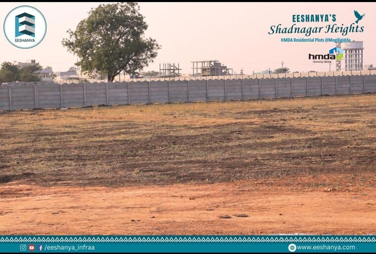 undefined, eeshanya-heights  165 Sq.Yd. Plot In Shadnagar Hyderabad 10764715