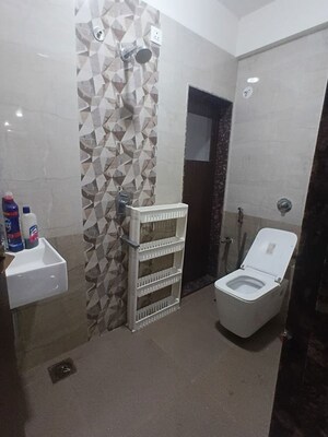 Bathroom in 3 BHK Apartment at Neelkanth Greens Sunflower, Patlipada – for Rent