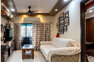 Living Room in 3 BHK Apartment at Vasai West – for Sale