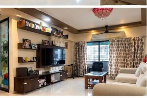 Living Room in 3 BHK Apartment at Vasai West – for Sale