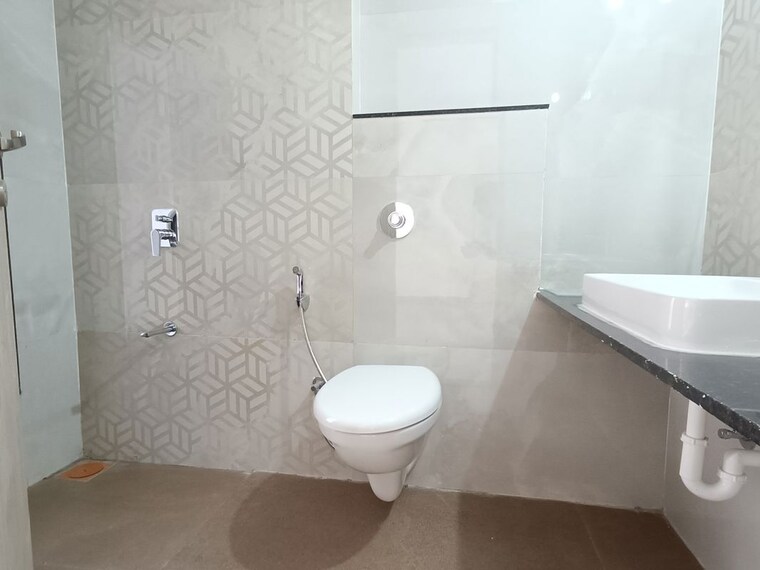 Attached Bathroom, zen-elite 3 Bedroom 1070 Sq.Ft. Apartment In Kharadi Pune 10764780