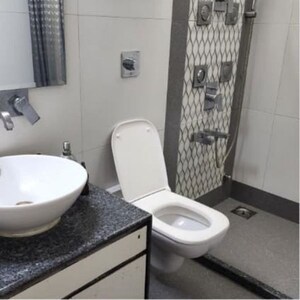 Bathroom in 4 BHK Apartment at Bhavani Nagar – for Sale