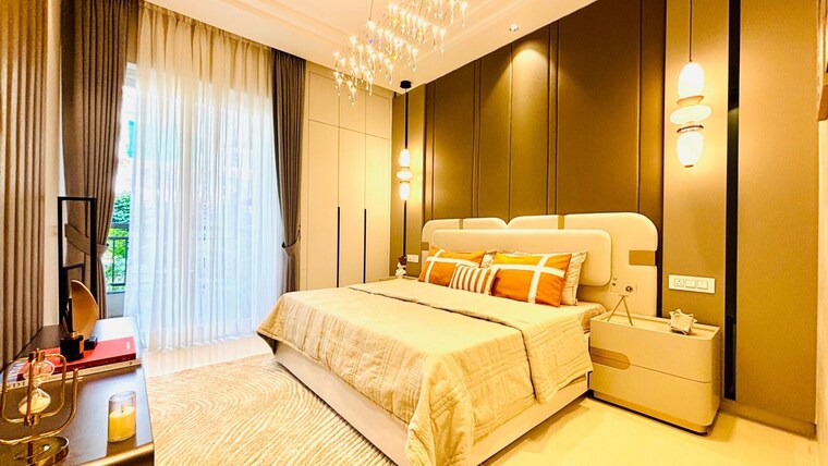 Bedroom, ambala highway 3 Bedroom 1903 Sq.Ft. Apartment In Ambala Highway Zirakpur 10764824