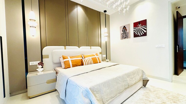 Bedroom, ambala highway 3 Bedroom 1903 Sq.Ft. Apartment In Ambala Highway Zirakpur 10764824