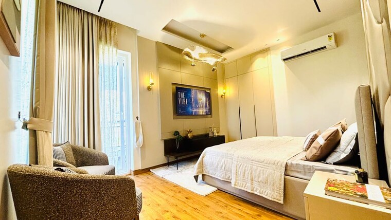 Bedroom, ambala highway 3 Bedroom 1903 Sq.Ft. Apartment In Ambala Highway Zirakpur 10764824