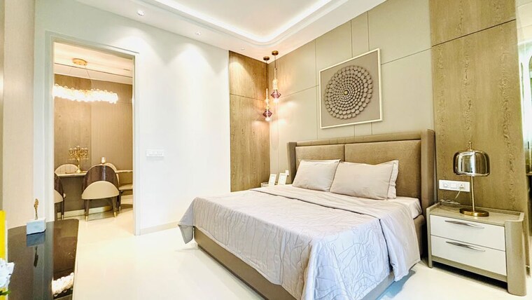 Bedroom, ambala highway 3 Bedroom 1903 Sq.Ft. Apartment In Ambala Highway Zirakpur 10764824