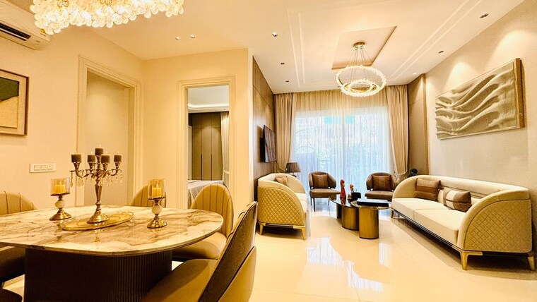Living Room, ambala highway 3 Bedroom 1903 Sq.Ft. Apartment In Ambala Highway Zirakpur 10764824