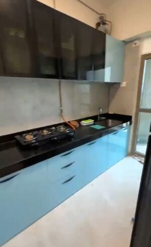 Kitchen in 2.5 BHK Apartment at Sheth Auris Bliss, Malad West – for Rent