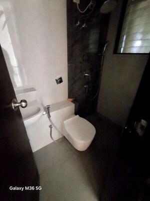 Bathroom in 1 BHK Apartment at The Baya Central, Lower Parel – for Rent