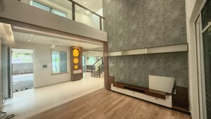 Hall in 4 BHK Villa at Babukhan Lakefront, Kokapet – for Rent