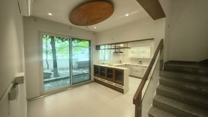 Hall in 4 BHK Villa at Babukhan Lakefront, Kokapet – for Rent
