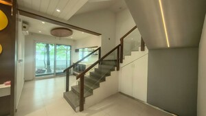 Hall in 4 BHK Villa at Babukhan Lakefront, Kokapet – for Rent