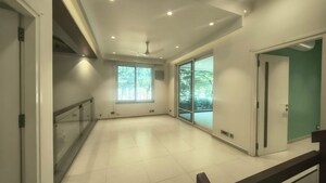 Hall in 4 BHK Villa at Babukhan Lakefront, Kokapet – for Rent