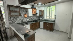 Kitchen in 4 BHK Villa at Babukhan Lakefront, Kokapet – for Rent
