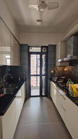 Kitchen in 1 BHK Apartment at Ruparel Nova, Wadala – for Rent