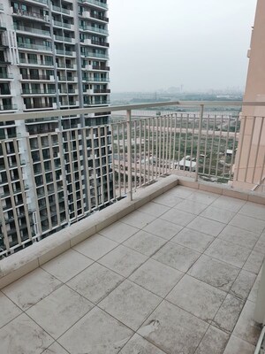 Balcony in 2.5 BHK Apartment at Godrej Nest, Sector 150 – for Rent