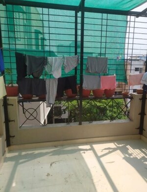 Balcony in 2 BHK Apartment at Shree Ganesh Vihar, Dhanori – for Rent