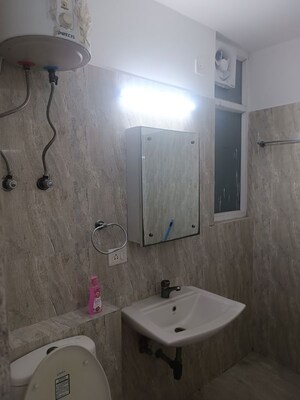 Bathroom in 3 BHK Apartment at 3C Lotus Boulevard, Sector 100 – for Rent
