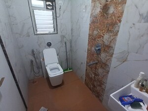 Bathroom in 2 BHK Apartment at Rohit CHS, Panch Pakhadi – for Rent