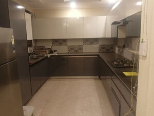 Kitchen in 3 BHK Builder Floor at Sector 55 – for Rent