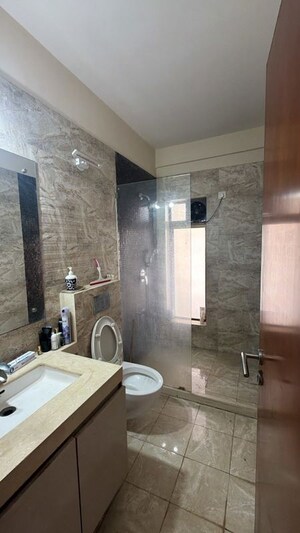 Bathroom in 2 BHK Apartment at Raja Pittie Kourtyard, Kharadi – for Rent