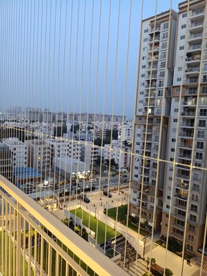 Balcony in 3 BHK Apartment at INDIS Viva City, Kondapur – for Rent