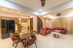 Living Room in 3 BHK Apartment at KSR Togetherments, Miyapur – for Rent