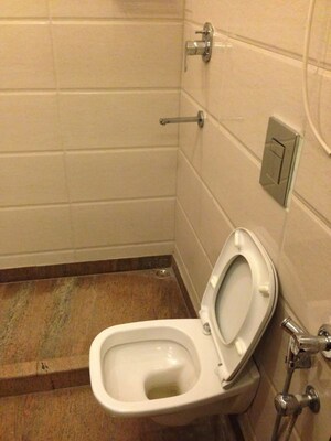 Bathroom in 3 BHK Builder Floor at Greater Kailash I – for Rent