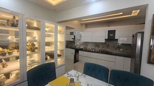 Kitchen in 2.5 BHK Apartment at Ramky One North, Yelahanka – for Rent