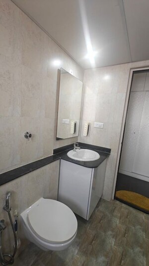 Bathroom in 2.5 BHK Apartment at Ramky One North, Yelahanka – for Rent