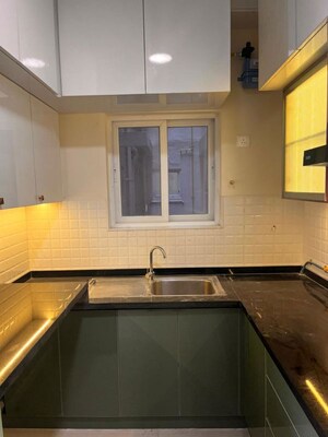 Kitchen in 2 BHK Apartment at Adarsh Greens, Kogilu – for Rent