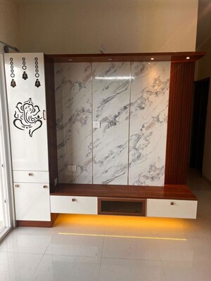 Bedroom in 2 BHK Apartment at Adarsh Greens, Kogilu – for Rent