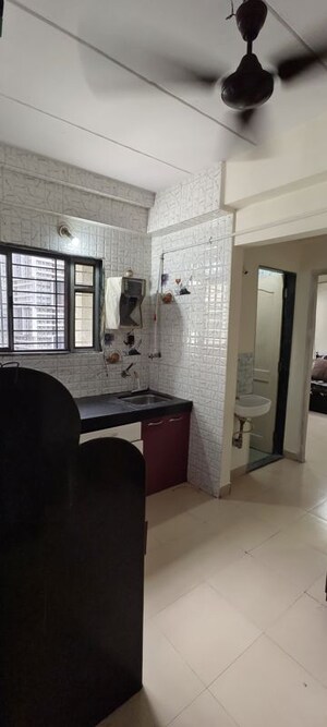 Kitchen in 1 BHK Apartment at Swapnapurti CHS Kharghar, Kharghar – for Rent