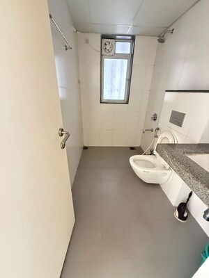 Bathroom in 1 BHK Apartment at Aakar Grove, Wakad – for Rent
