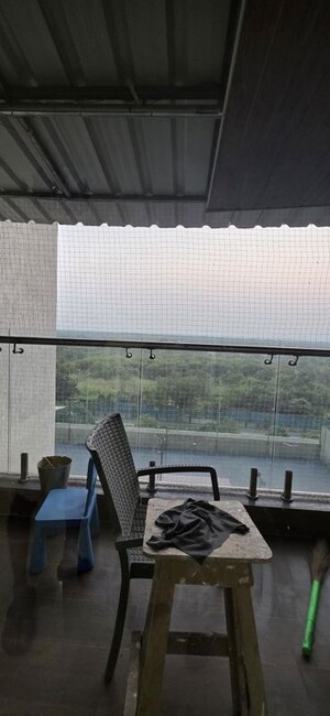 Balcony in 3 BHK Apartment at NG Grand Plaza, Ghansoli – for Rent