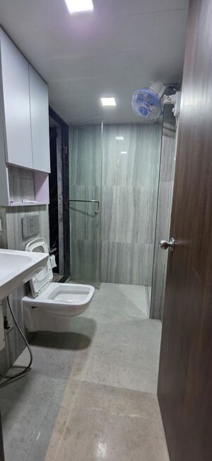 Bathroom in 3 BHK Apartment at NG Grand Plaza, Ghansoli – for Rent