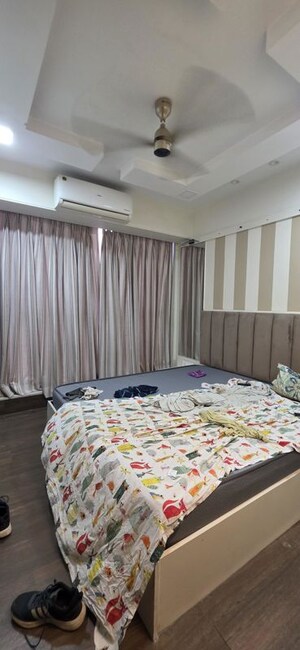 Bedroom in 3 BHK Apartment at NG Grand Plaza, Ghansoli – for Rent