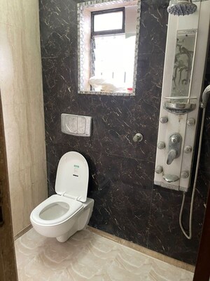 Bathroom in 2 BHK Apartment at Seawood Classic, Kharghar – for Rent