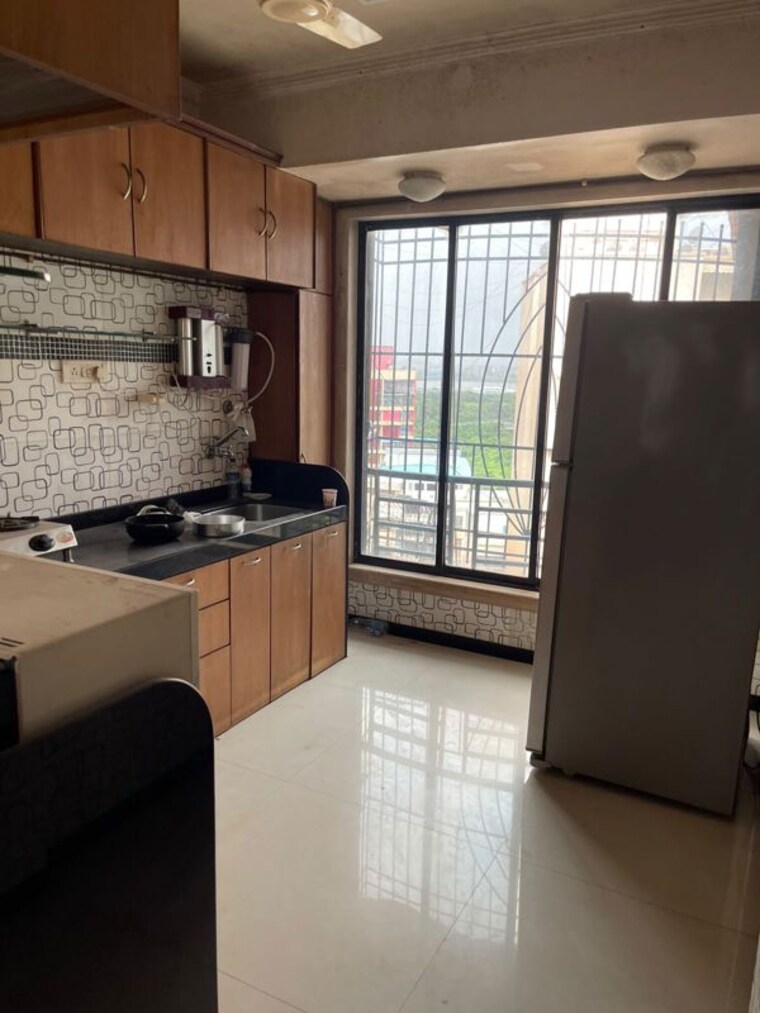 Kitchen, seawood-classic 2 Bedroom 1000 Sq.Ft. Apartment In Kharghar Navi Mumbai 10765158